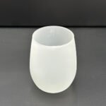 كوب حراري زجاجي (بيضاوي ضبابي)