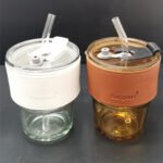 كوب القهوة مع جلد (حراري)