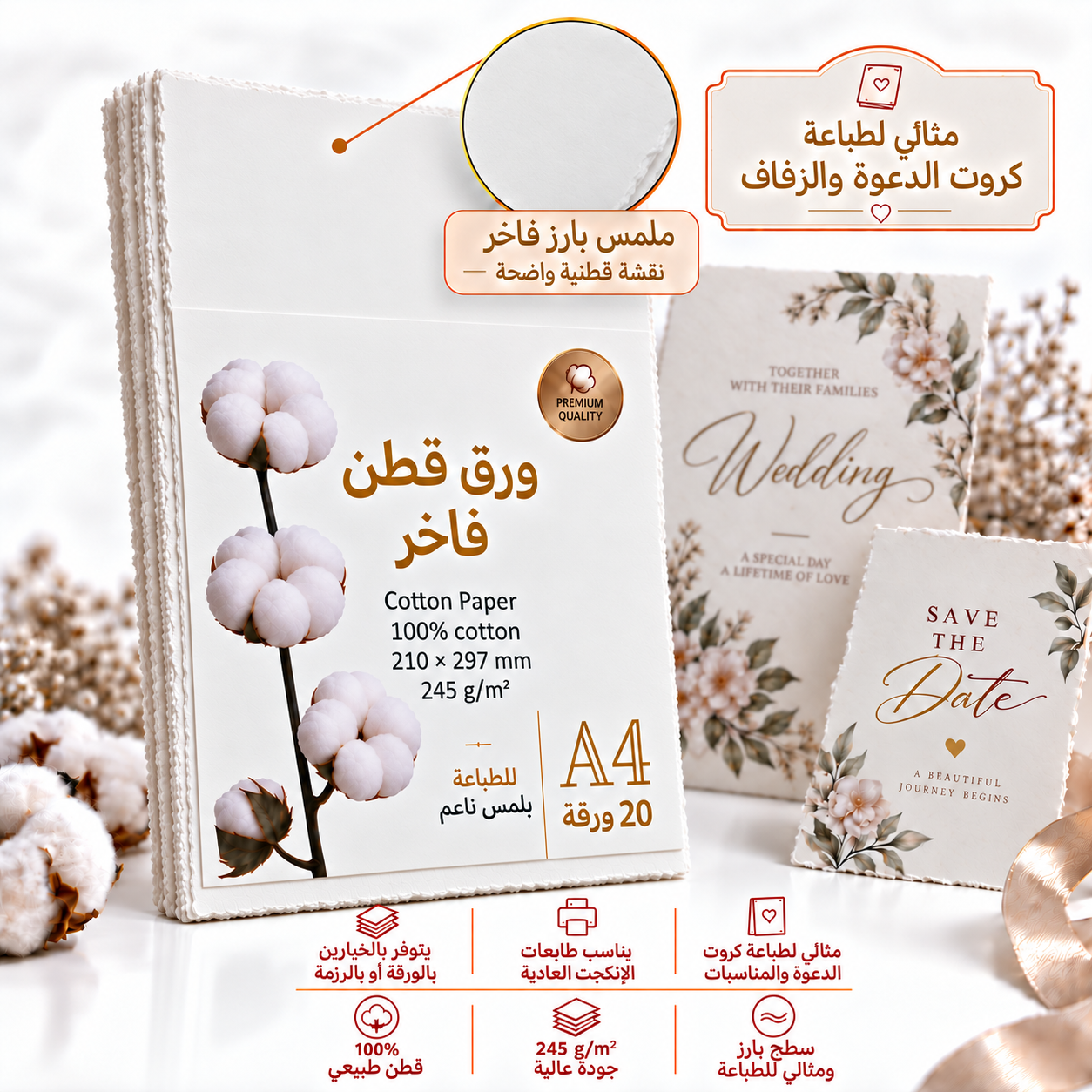 ChatGPT Image Sep 19, 2026, 11_30_16 PM (2) ورق قطنيA4 ابيض (245جرام) - الصورة 1
