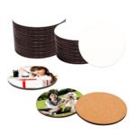 قاعدة خشبية للأكواب (للطباعة الحرارية أو للنحت)