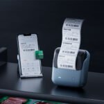 طابعة ملصقات محمولة